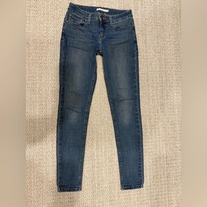 Levi’s Denim Blue Women's 535 Super Skinny Jeans